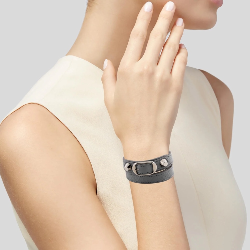 Balenciaga Triple Tour Wrap Bracelet